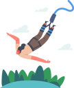 پیش‌نمایش فایل girl-doing-bungee-jumping-4891366 از پک ورزشی