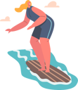 پیش‌نمایش فایل girl-enjoy-surfing-during-summer-4891388 از پک ورزشی