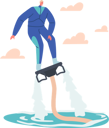 پیش‌نمایش فایل man-enjoying-water-jetpack-4891358 از پک ورزشی