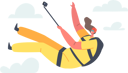 پیش‌نمایش فایل woman-shooting-selfie-while-doing-skydiving-4891376 از پک ورزشی