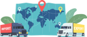 پیش‌نمایش فایل delivering-service-4891185 از پک مبتنی بر مفهوم