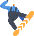 پیش‌نمایش فایل happy-man-riding-snowboard-5154751 از پک ورزشی