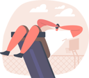 پیش‌نمایش فایل man-swinging-press-on-decline-bench-in-yard-5154757 از پک ورزشی