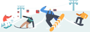 پیش‌نمایش فایل people-snowboarding-5154749 از پک ورزشی
