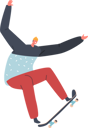پیش‌نمایش فایل skateboarder-male-5154739 از پک ورزشی