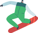 پیش‌نمایش فایل snowboarder-riding-snowboard-5154754 از پک ورزشی