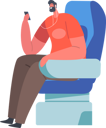 پیش‌نمایش فایل man-sitting-in-comfortable-airplane-seat-5154847 از پک حمل و نقل