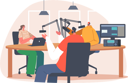پیش‌نمایش فایل podcaster-interviewing-guest-on-radio-studio-5154788 از پک تچنولوگیس