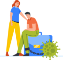 پیش‌نمایش فایل woman-support-upset-businessman-sitting-on-briefcase-5156997 از پک سلامت