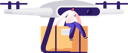 پیش‌نمایش فایل man-delivering-parcel-with-drone-5170530 از پک تچنولوگیس