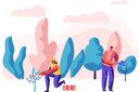 پیش‌نمایش فایل girl-planting-tree-while-man-maintaining-trees-5170290 از پک سرگرمی‌ها