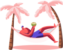 پیش‌نمایش فایل man-enjoying-coconut-juice-while-sleeping-on-hammock-5170258 از پک سرگرمی‌ها