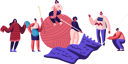 پیش‌نمایش فایل women-knitting-clothes-together-5170299 از پک سرگرمی‌ها
