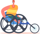 پیش‌نمایش فایل paralympic-racing-wheelchair-5283461 از پک ورزشکاران