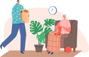 پیش‌نمایش فایل delivery-man-delivering-groceries-to-old-aged-woman-5283451 از پک سالمندان