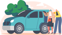 پیش‌نمایش فایل girl-helping-old-woman-getting-into-car-5283431 از پک سالمندان