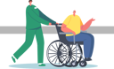 پیش‌نمایش فایل male-nurse-helping-old-disabled-man-5283412 از پک سالمندان