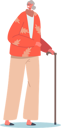 پیش‌نمایش فایل senior-female-character-5283415 از پک سالمندان