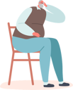 پیش‌نمایش فایل senior-man-sitting-on-chair-at-home-5283454 از پک سالمندان