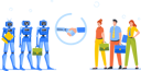 پیش‌نمایش فایل business-deal-between-human-and-robotics-5286032 از پک ربات‌ها در کسب‌وکار