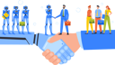 پیش‌نمایش فایل business-deal-with-smart-robots-5286029 از پک ربات‌ها در کسب‌وکار