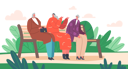 پیش‌نمایش فایل aged-person-chatting-with-each-other-5531283 از پک سالمندان