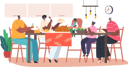 پیش‌نمایش فایل african-family-having-dinner-together-5531419 از پک ملیت‌ها
