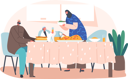 پیش‌نمایش فایل arab-family-dinner-together-5531478 از پک ملیت‌ها