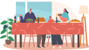 پیش‌نمایش فایل happy-jewish-family-having-dinner-5531488 از پک ملیت‌ها
