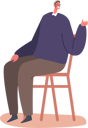 پیش‌نمایش فایل jewish-male-sitting-on-chair-5531494 از پک ملیت‌ها