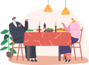 پیش‌نمایش فایل senior-jewish-couple-celebrating-or-having-dinner-together-5531489 از پک ملیت‌ها