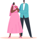 پیش‌نمایش فایل african-wedding-couple-5531553 از پک عروسی‌ها