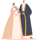 پیش‌نمایش فایل arab-wedding-couple-5531533 از پک عروسی‌ها