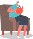 پیش‌نمایش فایل aged-woman-reading-book-during-freetime-5531350 از پک بچه‌ها / کودکانه