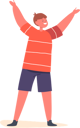 پیش‌نمایش فایل boy-with-raised-hands-having-fun-5531366 از پک بچه‌ها / کودکانه