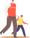 پیش‌نمایش فایل grandfather-walking-with-child-5531375 از پک بچه‌ها / کودکانه