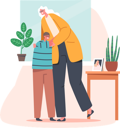 پیش‌نمایش فایل granny-comforting-grandson-5531348 از پک بچه‌ها / کودکانه
