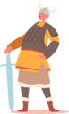 پیش‌نمایش فایل boy-in-scandinavian-warrior-costume-and-holding-sword-5683456 از پک کودکان