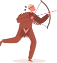 پیش‌نمایش فایل boy-in-traditional-cloth-with-holding-bow-and-arrow-5683479 از پک کودکان
