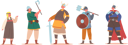 پیش‌نمایش فایل children-in-viking-costumes-5683453 از پک کودکان