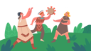 پیش‌نمایش فایل kids-wear-traditional-costumes-and-playing-drums-and-dance-5683465 از پک کودکان