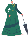 پیش‌نمایش فایل 19th-century-lady-5683722 از پک افراد رترو