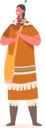 پیش‌نمایش فایل american-indian-woman-5683726 از پک افراد رترو