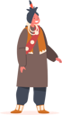پیش‌نمایش فایل indian-american-tribe-5683727 از پک افراد رترو