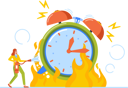 پیش‌نمایش فایل time-is-over-6502092 از پک زمان کسب‌وکار
