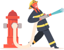 پیش‌نمایش فایل female-firewoman-spray-water-6501021 از پک بچه‌ها / کودکانه