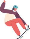 پیش‌نمایش فایل teen-boy-skateboarding-6501015 از پک بچه‌ها / کودکانه