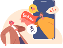پیش‌نمایش فایل girl-getting-social-media-bullying-6501283 از پک تچنولوگیس