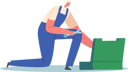 پیش‌نمایش فایل handyman-employee-fixing-service-6501240 از پک تچنولوگیس