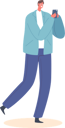 پیش‌نمایش فایل man-chatting-on-phone-6501265 از پک تچنولوگیس